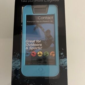 iContact IC-W503 Blue Waterproof Case for iPhone 5/5S
